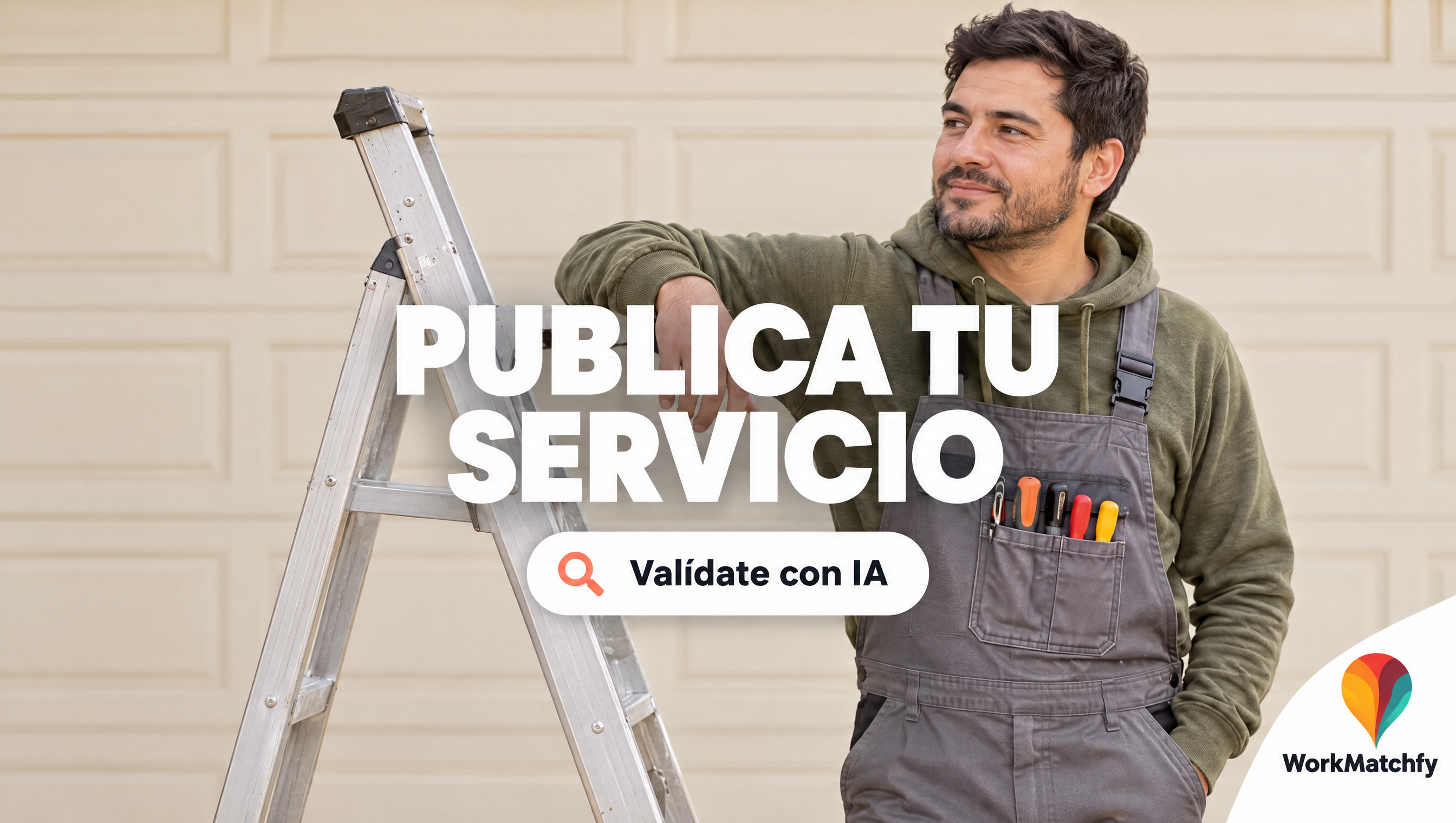 WorkMatchfy - Publica tu servicio como prestador y valídate con IA